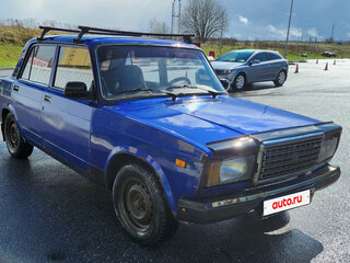 2011 Lada (ВАЗ) 2107, синий, 100000 рублей, вид 3