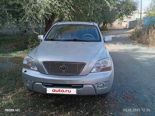 2008 Kia Sorento I Рестайлинг, серебристый, 1000000 рублей, вид 3