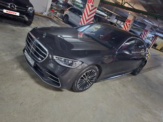 2021 Mercedes-Benz S-Класс 450 4MATIC VII (W223), чёрный, 9500000 рублей, вид 3
