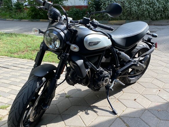 2020 Ducati Scrambler 800, серебристый, 920000 рублей - вид 20