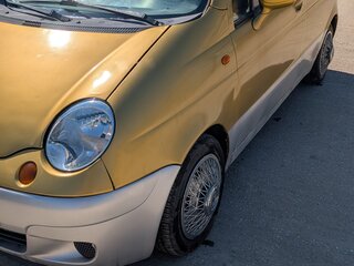 2003 Daewoo Matiz I Рестайлинг, жёлтый, 170000 рублей, вид 2