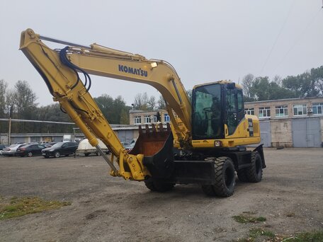 2007 Komatsu PW160, жёлтый, 4999999 рублей, вид 1