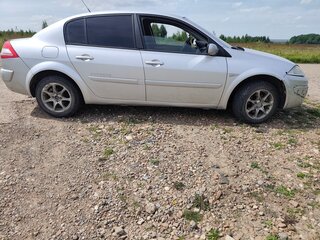 2008 Renault Megane II Рестайлинг, серый, 210000 рублей, вид 2
