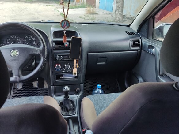 2001 Opel Astra G, серебристый, 370000 рублей - вид 8