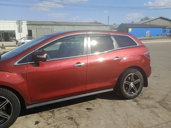 2008 Mazda CX-7 I, красный, 985000 рублей - вид 4