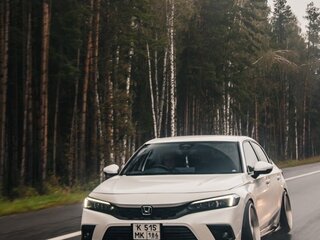 2021 Honda Civic XI, белый, 2590000 рублей, вид 2