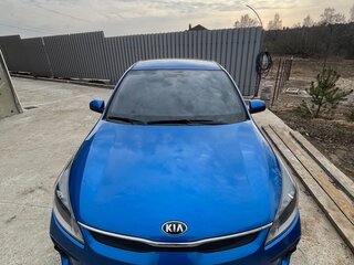 2019 Kia Rio IV, синий, 1450000 рублей, вид 2