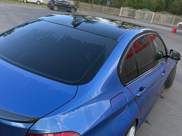 2014 BMW 3 серии 320i xDrive VI (F3x), синий, 1690000 рублей - вид 10