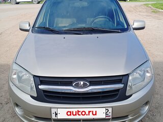 2013 Lada (ВАЗ) Granta I, бежевый, 385000 рублей, вид 2