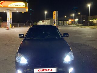2008 Lada (ВАЗ) Priora I, чёрный, 345000 рублей, вид 2