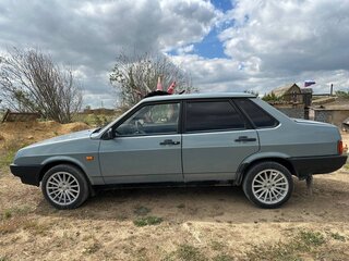 2002 Lada (ВАЗ) 21099, синий, 390000 рублей, вид 4