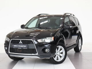 2011 Mitsubishi Outlander II Рестайлинг, чёрный, 904000 рублей, вид 1