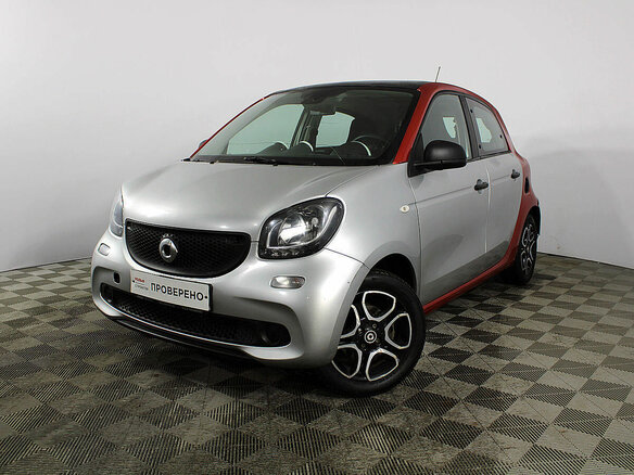 2016 Smart Forfour II, серебристый