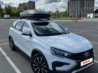 2024 Lada (ВАЗ) Vesta SW Cross I Рестайлинг (NG), белый, 1400000 рублей, вид 1