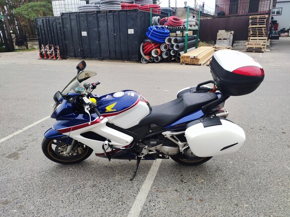 2007 Honda VFR 800, синий, 570000 рублей - вид 1
