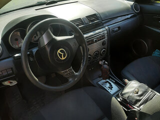 2007 Mazda 3 I (BK) Рестайлинг, чёрный, 650000 рублей, вид 5