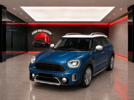 2021 Mini Countryman Cooper II Рестайлинг, синий, 1980000 рублей, вид 1