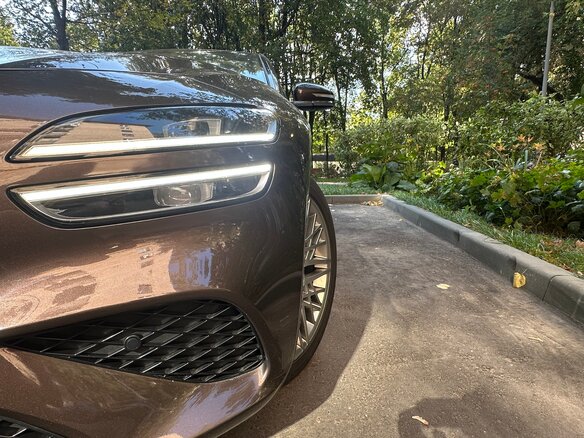 2021 Genesis G70 I Рестайлинг, коричневый, 4200000 рублей - вид 7