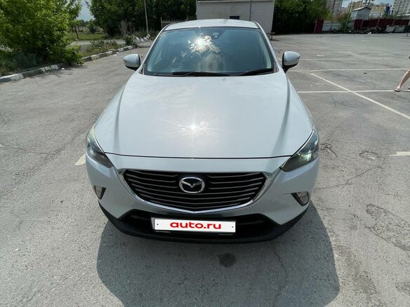 2016 Mazda CX-3 I, серый, 1380000 рублей - вид 5