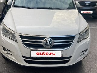 2009 Volkswagen Tiguan I, белый, 850000 рублей, вид 1