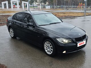 2007 BMW 3 серии 320i V (E90/E91/E92/E93), чёрный, 970000 рублей, вид 1