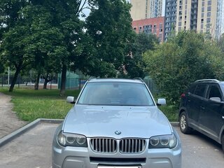 2007 BMW X3 30i I (E83) Рестайлинг, серебристый, 1350000 рублей, вид 2