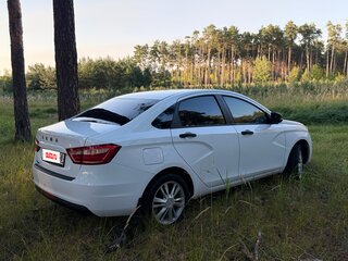 2018 Lada (ВАЗ) Vesta I, белый, 750000 рублей, вид 4