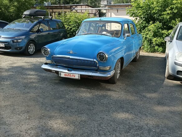 1964 ГАЗ 21 «Волга» 21Л, синий, 800000 рублей - вид 9