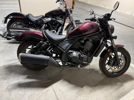 2023 Honda CMX 1100 Rebel, красный, 1380000 рублей, вид 3