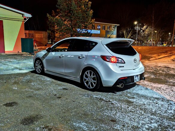 2012 Mazda 3 II (BL) Рестайлинг, белый, 1050000 рублей - вид 6