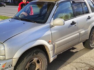 2003 Suzuki Grand Vitara I Рестайлинг, серебристый, 190000 рублей, вид 1