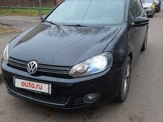 2010 Volkswagen Golf VI, чёрный, 506570 рублей, вид 1