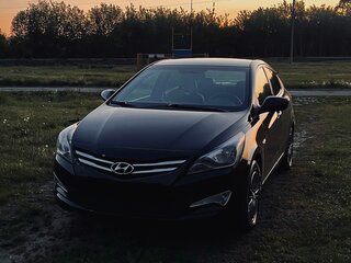 2016 Hyundai Solaris I Рестайлинг, чёрный, 1000000 рублей, вид 5