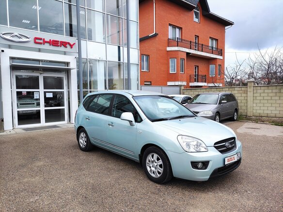 2008 Kia Carens II (UN), серый - вид 4