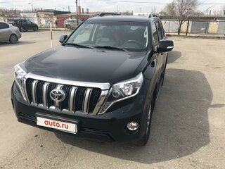 2016 Toyota Land Cruiser Prado 150 Series Рестайлинг 1, чёрный, 4300000 рублей, вид 1