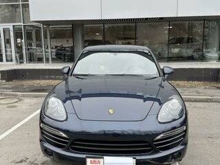 2013 Porsche Cayenne II (958), синий, 3500000 рублей, вид 3