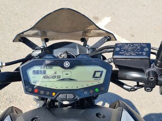 2019 Yamaha MT-07 (FZ-07), серый, 780000 рублей, вид 4