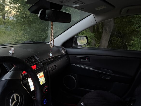 2007 Mazda 3 I (BK) Рестайлинг, серый, 460000 рублей - вид 6