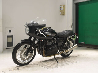 2017 Triumph Thruxton, чёрный, 700000 рублей, вид 4