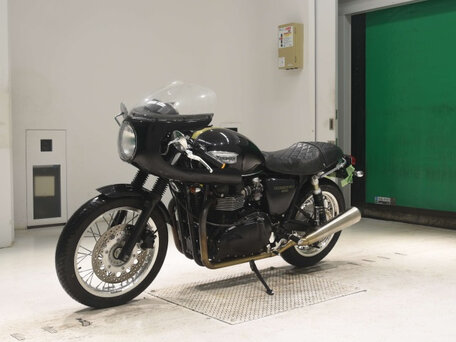 2017 Triumph Thruxton, чёрный, 700000 рублей, вид 4