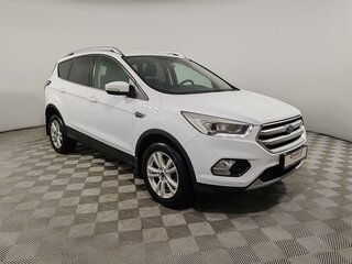 2017 Ford Kuga II Рестайлинг, белый, 1325000 рублей, вид 3