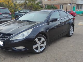 2011 Hyundai Sonata VI (YF), чёрный, 1000000 рублей, вид 1
