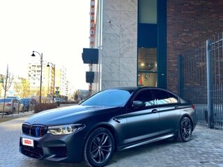 2018 BMW 5 серии 520d xDrive VII (G30/G31/G38), чёрный, 2200000 рублей, вид 5