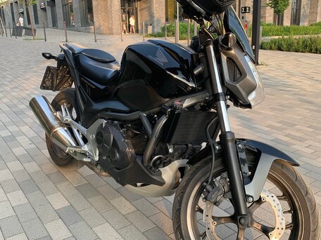 2012 Honda NC 700S, чёрный, 550000 рублей, вид 1