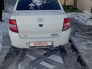 2014 Lada (ВАЗ) Granta I, белый, 450000 рублей, вид 2