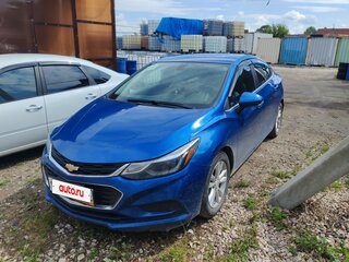 2017 Chevrolet Cruze II, синий, 1050000 рублей, вид 1