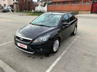 2009 Ford Focus II Рестайлинг, чёрный, 700000 рублей, вид 1
