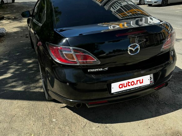 2008 Mazda 6 II (GH), чёрный, 850000 рублей - вид 1