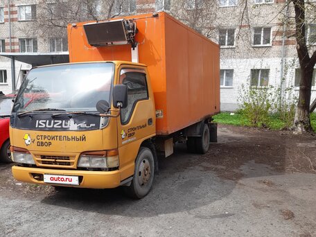 1994 Isuzu Elf (N-series), жёлтый, 800000 рублей, вид 2