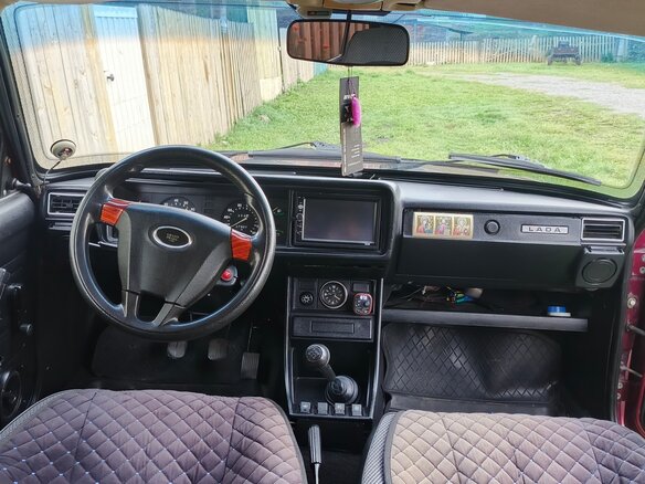 2003 Lada (ВАЗ) 2107, пурпурный, 155000 рублей - вид 5